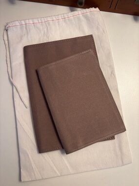 Ateliers Penelope Set of 2 Canvas Planner Notebook Covers Like New Baum Kuchen